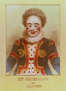 M. Grimaldi en clown - English School